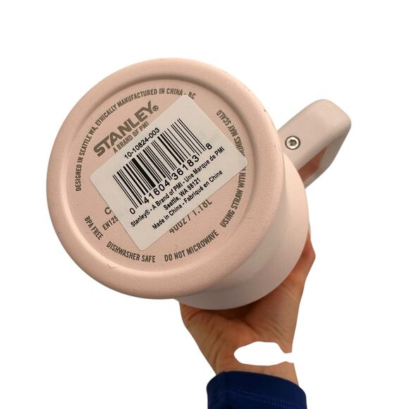 Stanley Light Pink The Quensher H2.0 The Flowstate 40 oz NWOT - Picture 7 of 10